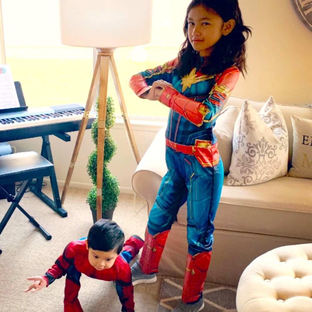 Captain Marvel Costume.